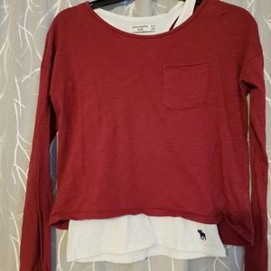 Abercrombie long sleeve T shirt